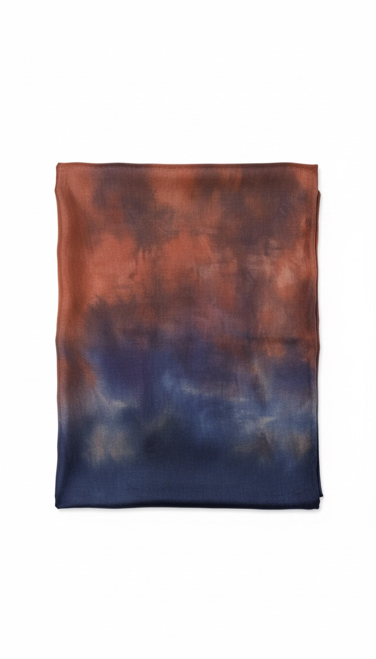 Kayın İpek Batik Şal
